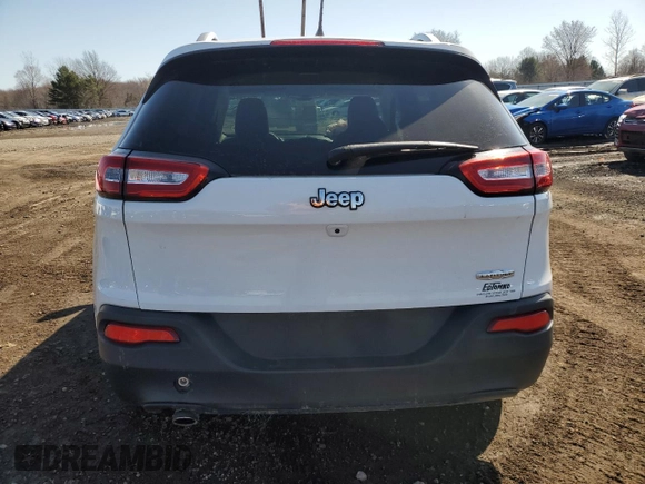 2016 Jeep Cherokee Latitude with VIN 1C4PJLCB9GW275402, listed as a Copart auction lot 49415715 with 0 mi miles and Salvage Title. Bid and sale history available at carsss.com. Image 6.