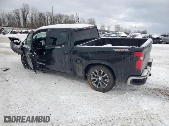 2024 Chevrolet Silverado 1500 LT with VIN 1GCPDKEK9RZ338126, listed as a Copart auction lot 41650445 with 0 mi miles and Salvage Title. Bid and sale history available at carsss.com. Image 2.