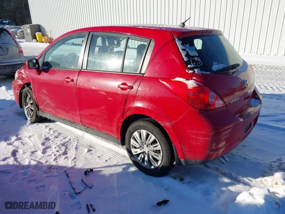 2008 Nissan Versa 1.8 S with VIN 3N1BC13E08L444820, listed as a IAAI auction lot 41458511 with 154,850 mi miles. Bid and sale history available at carsss.com. Image 3.