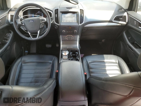 2019 Ford Edge SEL with VIN 2FMPK4J90KBB40298, listed as a Copart auction lot 56953585 with 110,639 mi miles and Salvage title. Bid and sale history available at DreamBid. Image 8.