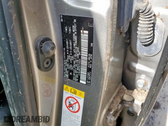 2019 Lexus NX 300h z VIN JTJBJRBZ2K2106606, wystawiony jako Copart lot #65246705 z przebiegiem Nie podano mil oraz Szkoda całkowita • Salvage title. Historia ofert i sprzedaży dostępna na DreamBid. Obrazek 13.