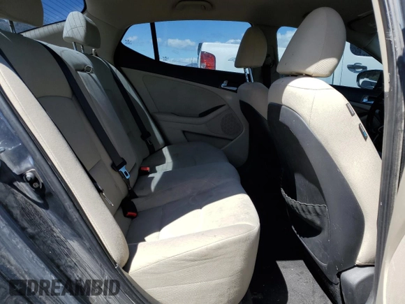 2015 Kia Optima with VIN KNAGM4AD9F5077731, listed as a Copart auction lot 56662115 with 202,872 mi miles and Clean title. Bid and sale history available at DreamBid. Image 10.
