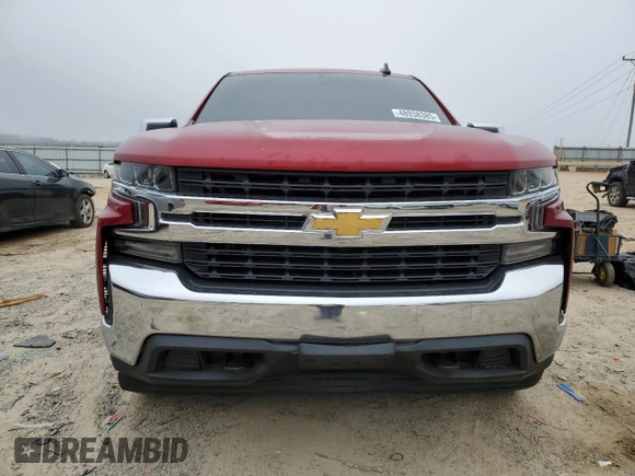 2021 Chevrolet Silverado 1500 LT with VIN 1GCUYDED2MZ179981, listed as a Copart auction lot 48938385 with 49,625 mi miles and Salvage Title. Bid and sale history available at carsss.com. Image 5.