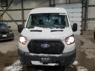 2021 Ford Transit Cargo with VIN 1FTBR1C81MKA62328, listed as a Copart auction lot 44894585 with 75,951 mi miles and Salvage Title. Bid and sale history available at DreamBid. Image 5.
