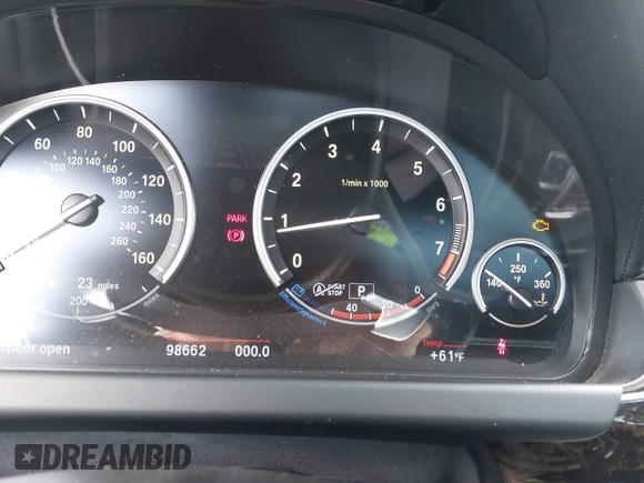 2013 BMW 6 Series 650i with VIN WBAYM9C57DDW20312, listed as a IAAI auction lot 41861212 with 98,662 mi miles and . Bid and sale history available at carsss.com. Image 7.