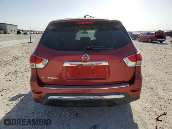 2014 Nissan Pathfinder SV with VIN 5N1AR2MN9EC702797, listed as a Copart auction lot 48481315 with 151,175 mi miles and Clean Title. Bid and sale history available at carsss.com. Image 6.
