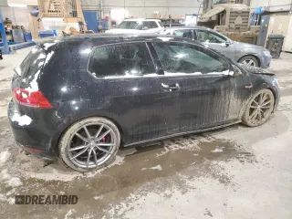 2015 Volkswagen Golf GTI S with VIN 3VWTT7AU7FM026449, listed as a Copart auction lot 49981315 with 150,760 mi miles and Salvage Title. Bid and sale history available at carsss.com. Image 3.