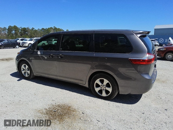 2017 Toyota Sienna L with VIN 5TDZZ3DC2HS899357, listed as a Copart auction lot 48968785 with 138,242 mi miles and Clean Title. Bid and sale history available at DreamBid. Image 2.