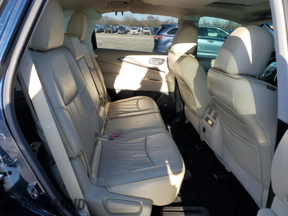 2015 Infiniti QX60 with VIN 5N1AL0MM1FC532353, listed as a Copart auction lot 43291125 with 87,530 mi miles and Salvage title. Bid and sale history available at DreamBid. Image 11.