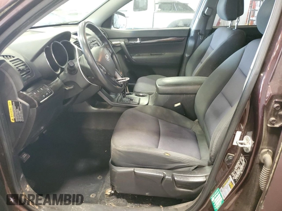 2011 Kia Sorento LX with VIN 5XYKT4A12BG017295, listed as a Copart auction lot 54322535 with 165,784 mi miles and Salvage Title. Bid and sale history available at carsss.com. Image 7.