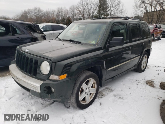 2010 Jeep Patriot Limited with VIN 1J4NF4GB6AD642911, listed as a Copart auction lot 88147525 with 136,186 mi miles and Clean Title. Bid and sale history available at carsss.com. Image 1.