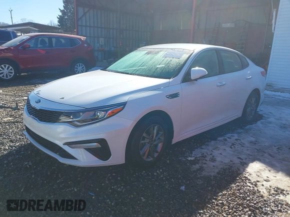 2019 Kia Optima LX with VIN 5XXGT4L33KG339985, listed as a IAAI auction lot 41218499 with 119,007 mi miles. Bid and sale history available at carsss.com. Image 17.