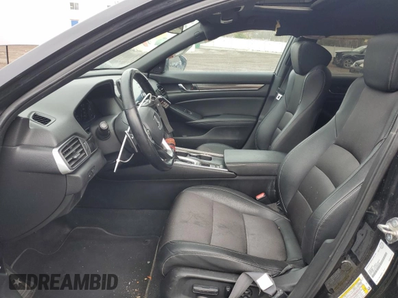 2019 Honda Accord Sport with VIN 1HGCV1F37KA804249, listed as a Copart auction lot 47674595 with 110,453 mi miles and Clean Title. Bid and sale history available at DreamBid. Image 7.