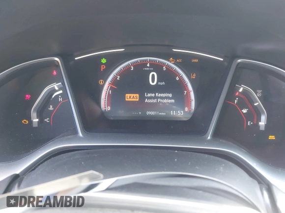 2019 Honda Civic Sport with VIN 19XFC2F82KE019704, listed as a IAAI auction lot 41770051 with 90,011 mi miles and . Bid and sale history available at DreamBid. Image 7.