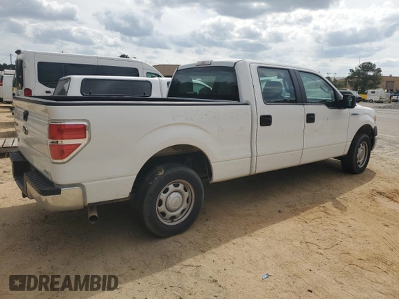 2013 Ford F-150 XL with VIN 1FTFW1CFXDFB79648, listed as a Copart auction lot 45218585 with 142,332 mi miles and Salvage Title. Bid and sale history available at carsss.com. Image 3.
