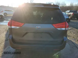 2011 Toyota Sienna XLE AAS with VIN 5TDYK3DC1BS170855, listed as a Copart auction lot 86829904 with 142,117 mi miles and Salvage Title. Bid and sale history available at carsss.com. Image 6.