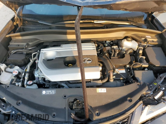 2023 Lexus UX 250h F Sport with VIN JTHR6JBH5P2151069, listed as a Copart auction lot 58382515 with 23,114 mi miles and Salvage title. Bid and sale history available at DreamBid. Image 12.