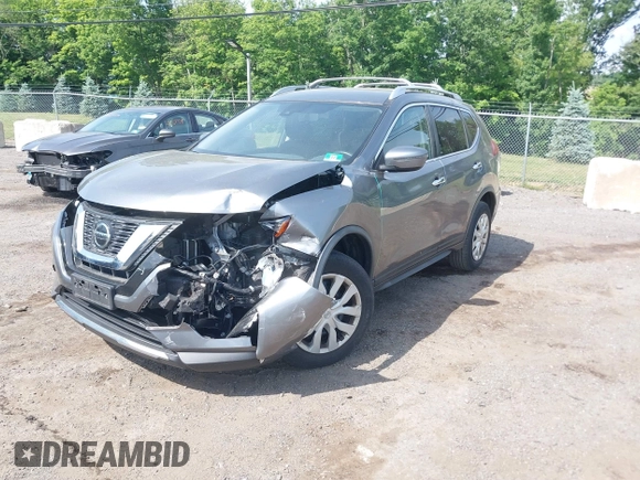 2019 Nissan Rogue SV with VIN JN8AT2MVXKW379512, listed as a IAAI auction lot 39550823 with 72,227 mi miles. Bid and sale history available at carsss.com. Image 2.