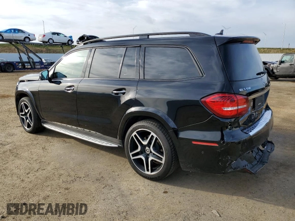 2018 Mercedes-Benz GLS with VIN 4JGDF7DE1JB001240, listed as a Copart auction lot 79772773 with 62,220 mi miles. Bid and sale history available at carsss.com. Image 2.