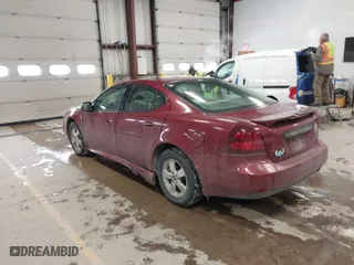 2005 Pontiac Grand Prix with VIN 2G2WP522X51281175, listed as a IAAI auction lot 41615203 with 181,072 mi miles. Bid and sale history available at carsss.com. Image 3.