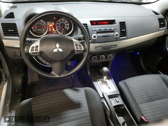 2012 Mitsubishi Lancer SE with VIN JA32V2FW9CU026528, listed as a Copart auction lot 48663445 with 143,532 mi miles and Salvage title. Bid and sale history available at DreamBid. Image 8.
