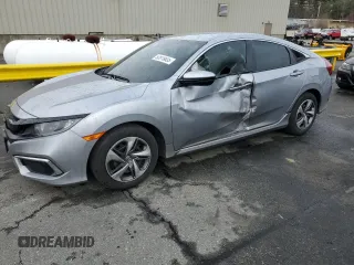 2019 Honda Civic LX with VIN 2HGFC2F64KH579521, listed as a Copart auction lot 52819835 with 40,783 mi miles and Salvage Title. Bid and sale history available at DreamBid. Image 1.