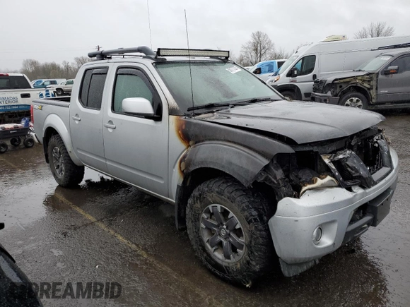 2015 Nissan Frontier SV with VIN 1N6AD0EV9FN748932, listed as a Copart auction lot 50177325 with Not provided miles and Salvage title. Bid and sale history available at DreamBid. Image 4.