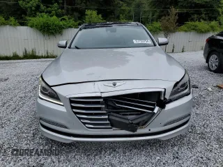 2016 Hyundai Genesis 3.8L with VIN KMHGN4JE4GU122313, listed as a Copart auction lot 57753754 with 68,048 mi miles and Salvage Title. Bid and sale history available at carsss.com. Image 5.