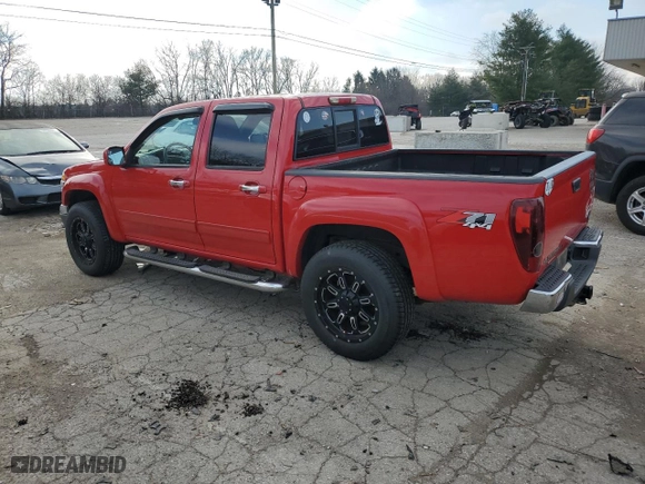 2012 Chevrolet Colorado LT w/2LT with VIN 1GCHTDFE7C8120050, listed as a Copart auction lot 44246485 with 0 mi miles and Salvage Title. Bid and sale history available at carsss.com. Image 2.