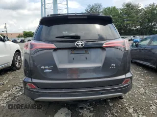 2017 Toyota RAV4 SE with VIN JTMJFREV3HJ710737, listed as a Copart auction lot 62915555 with 121,183 mi miles and Salvage title. Bid and sale history available at DreamBid. Image 6.