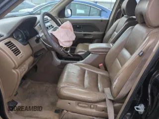 2006 Honda Pilot EX-L with VIN 5FNYF18576B019873, listed as a Copart auction lot 49908125 with 280,836 mi miles and Salvage Title. Bid and sale history available at DreamBid. Image 7.