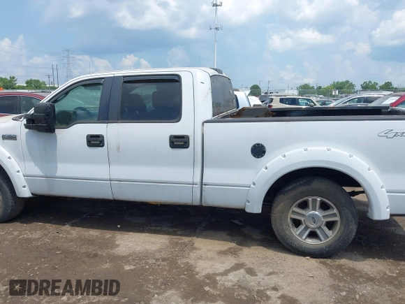 2008 Ford F-150 XLT with VIN 1FTPW14V98KE13656, listed as a IAAI auction lot 42580108 with 175,350 mi miles and . Bid and sale history available at DreamBid. Image 14.