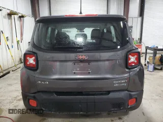 2017 Jeep Renegade Sport with VIN ZACCJBAB4HPG13928, listed as a Copart auction lot 51054245 with 93,159 mi miles and Salvage title. Bid and sale history available at DreamBid. Image 6.