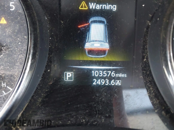 2016 Nissan Rogue S with VIN KNMAT2MT7GP595135, listed as a IAAI auction lot 41807286 with 103,576 mi miles and . Bid and sale history available at DreamBid. Image 16.