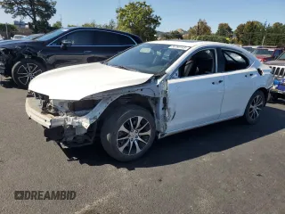 2015 Acura TLX with VIN 19UUB1F34FA029900, listed as a Copart auction lot 58780105 with 132,265 mi miles and Salvage title. Bid and sale history available at DreamBid. Image 1.
