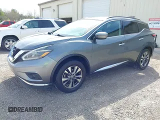2018 Nissan Murano S z VIN 5N1AZ2MG1JN115722, wystawiony jako IAAI lot #41878161 z przebiegiem 154 045 mil mil oraz . Historia ofert i sprzedaży dostępna na DreamBid. Obrazek 17.
