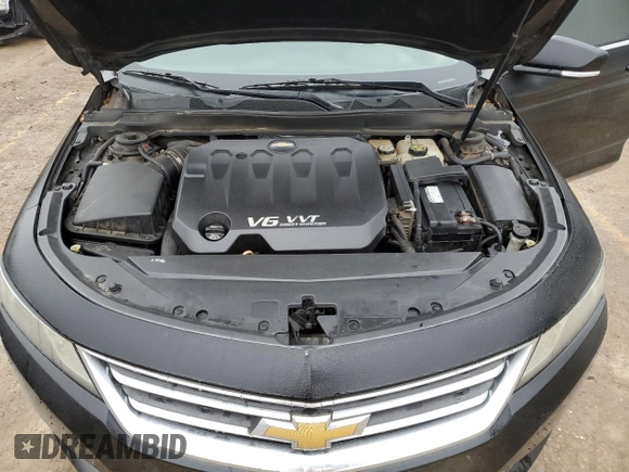 2016 Chevrolet Impala LT with VIN 2G1115S32G9127332, listed as a Copart auction lot 43801375 with 124,759 mi miles and Salvage Title. Bid and sale history available at DreamBid. Image 11.
