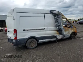 2015 Ford Transit Cargo with VIN 1FTNR2XG7FKA70392, listed as a Copart auction lot 63217924 with Not Provided miles and Non Repairable. Bid and sale history available at DreamBid. Image 3.