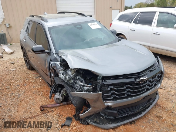 2025 Chevrolet Equinox FWD LT with VIN 3GNAXHEG5SL134200, listed as a IAAI auction lot 41946422 with 6,968 mi miles and . Bid and sale history available at DreamBid. Image 1.