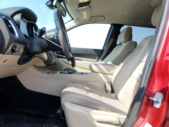 2014 Dodge Durango SXT with VIN 1C4RDJAG8EC495227, listed as a Copart auction lot 63550295 with 359,835 mi miles and Salvage title. Bid and sale history available at DreamBid. Image 7.