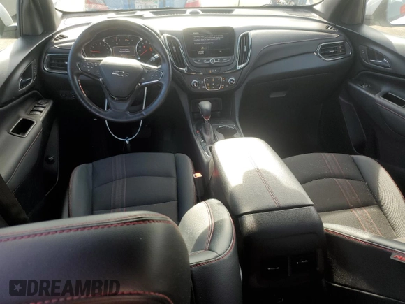 2023 Chevrolet Equinox RS with VIN 3GNAXMEGXPS157493, listed as a Copart auction lot 44972835 with 22,223 mi miles and Salvage Title. Bid and sale history available at carsss.com. Image 8.