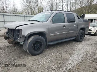 2007 Chevrolet Avalanche with VIN 3GNEC12057G243185, listed as a Copart auction lot 52642365 with 132,834 mi miles and Salvage Title. Bid and sale history available at DreamBid. Image 1.