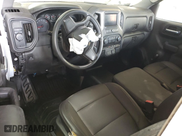 2020 Chevrolet Silverado 1500 Work Truck with VIN 3GCNWAEH1LG342940, listed as a Copart auction lot 77469334 with 125,480 mi miles and Salvage Title. Bid and sale history available at DreamBid. Image 8.