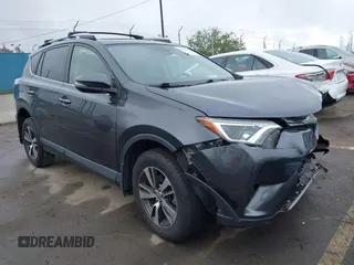 2017 Toyota RAV4 XLE with VIN JTMWFREV0HD094323, listed as a IAAI auction lot 41922013 with 71,601 mi miles. Bid and sale history available at carsss.com. Image 1.