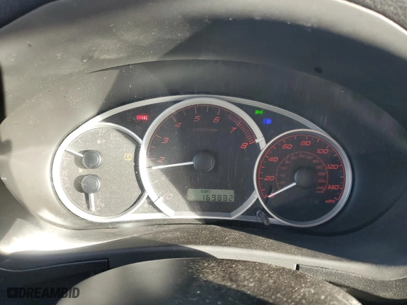 2009 Subaru Impreza Wagon WRX with VIN JF1GH76629G804158, listed as a Copart auction lot 43958405 with 169,882 mi miles and Salvage Title. Bid and sale history available at carsss.com. Image 9.
