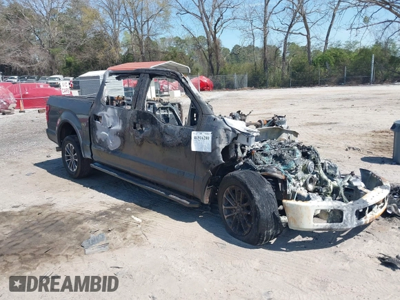 2018 Ford F-150 XL with VIN 1FTEW1C54JFB20433, listed as a IAAI auction lot 41916280 with 1 mi miles. Bid and sale history available at carsss.com. Image 1.
