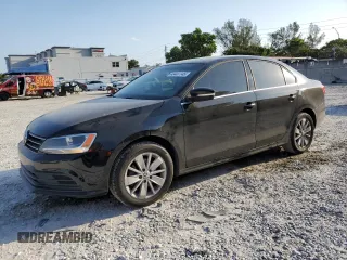 2015 Volkswagen Jetta Sedan 1.8T SE w/Connectivity with VIN 3VWD07AJ8FM414017, listed as a Copart auction lot 49407745 with 190,615 mi miles and Salvage Title. Bid and sale history available at carsss.com. Image 1.