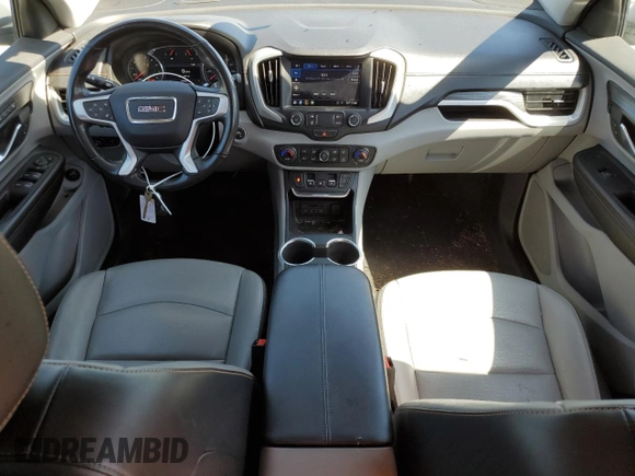2019 GMC Terrain SLT with VIN 3GKALVEV9KL253003, listed as a Copart auction lot 53132875 with 89,808 mi miles and Salvage Title. Bid and sale history available at carsss.com. Image 8.