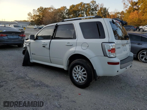 2009 Mercury Mariner Hybrid with VIN 4M2CU29379KJ22098, listed as a Copart auction lot 83224674 with Not provided miles and Salvage title. Bid and sale history available at DreamBid. Image 2.