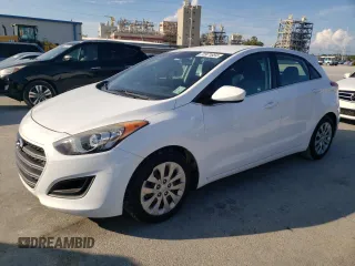 2017 Hyundai Elantra GT with VIN KMHD35LH8HU380003, listed as a Copart auction lot 72971854 with 76,678 mi miles and Non Repairable. Bid and sale history available at carsss.com. Image 1.